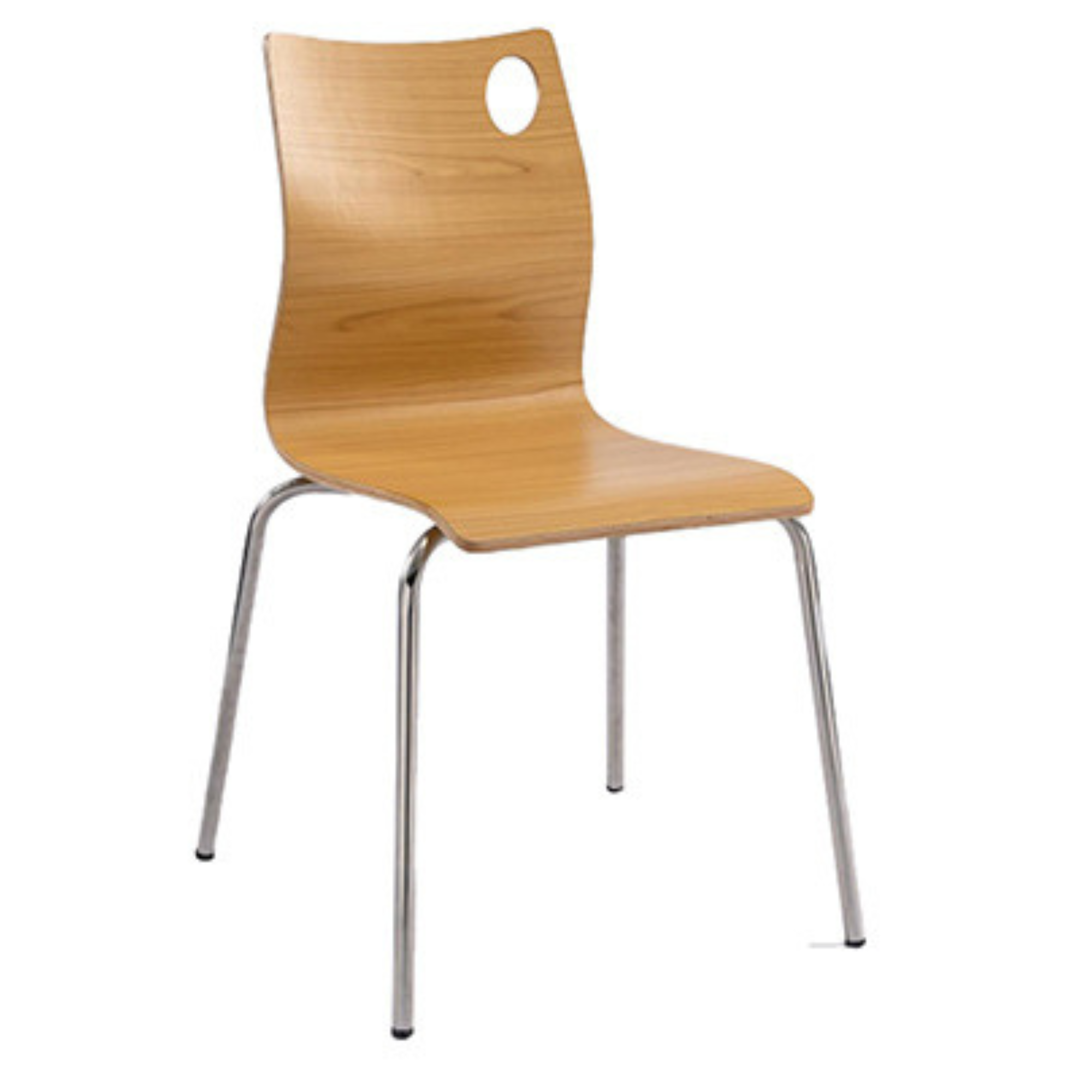 Modèle Y725 : Chaise "Mono" - Style Scandinave Minimaliste