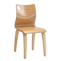 Modèle Y648 : Chaise "Ventilo" - Dossier Ajouré Rectangulaire