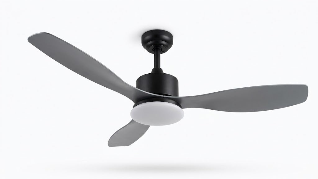 Ventilateur de Plafond Silencieux 3 Pales avec Plafonnier LED "AERO LIGHT 3P"