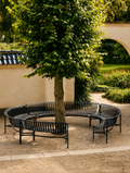 Banc Incurvé avec Dossier Intérieur "URBAN ARC IN"