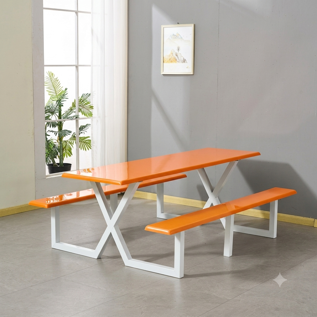 Ensemble Table et Bancs Extérieurs "PIGNIC PRO"