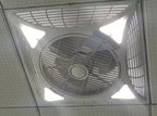 Ventilateur Plafonnier Encastrable 60x60 avec Éclairage LED "CEIL-FAN 14"