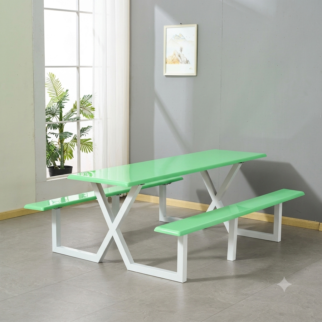 Ensemble Table et Bancs Extérieurs "PIGNIC PRO"