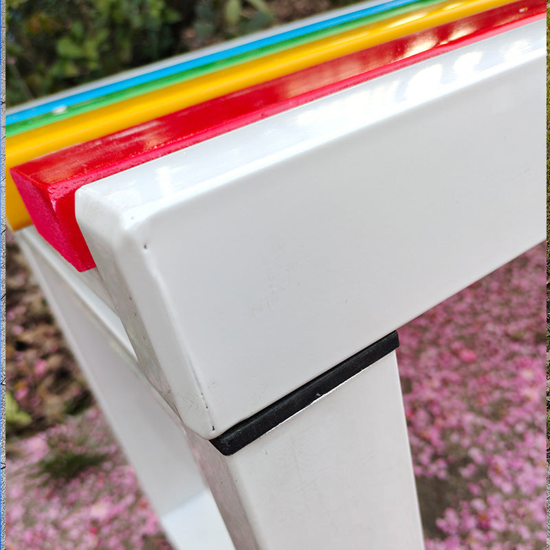Banc Public Extérieur en Composite (Plastique Bois) et Métal – Multi-longueurs