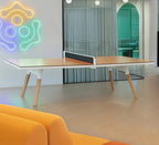Table de Ping-Pong Design "Héritage" - Chêne & Acier