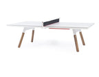Table de Ping-Pong Design "Héritage" - Chêne & Acier