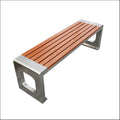 Banc de Collectivité "U-Profil" - Acier Galvanisé