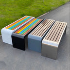 Banc de Repos Urbain "L'ÉCOLE MEUBLÉE" – Série Design U