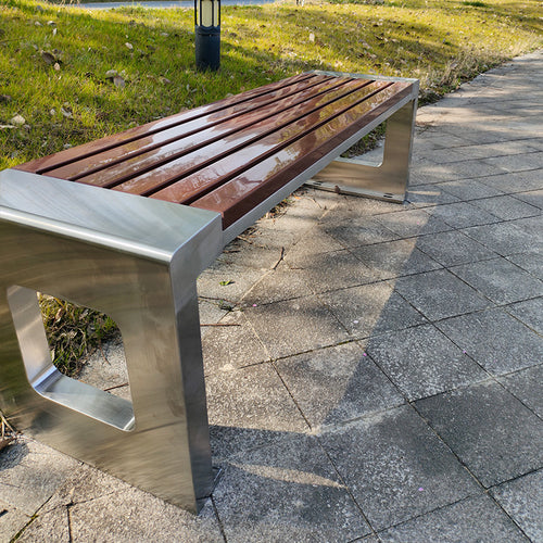 Banc de Collectivité "U-Profil" - Acier Galvanisé