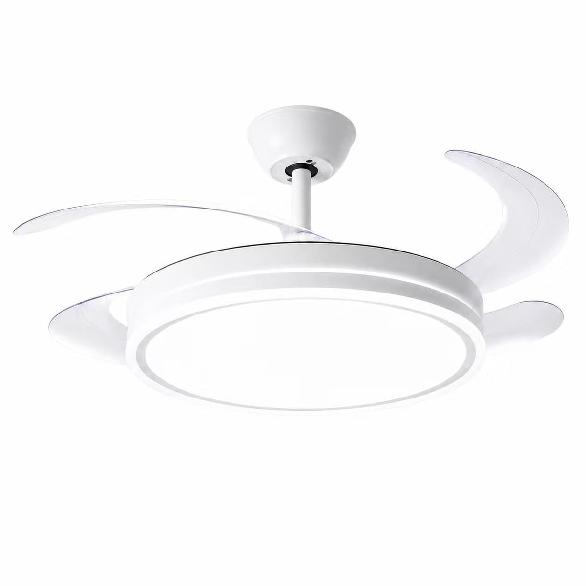 Plafonnier Ventilateur LED à Pales Rétractables "AERO LIGHT RETRACT"