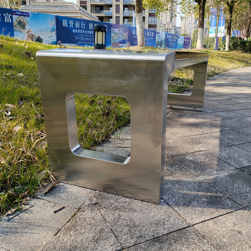 Banc de Collectivité "U-Profil" - Acier Galvanisé