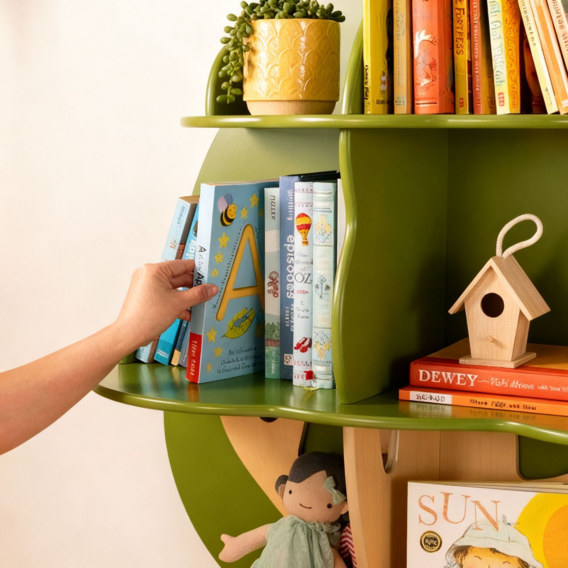Bibliothèque Arbre Maternelle "L'ARBRE À LIVRES"