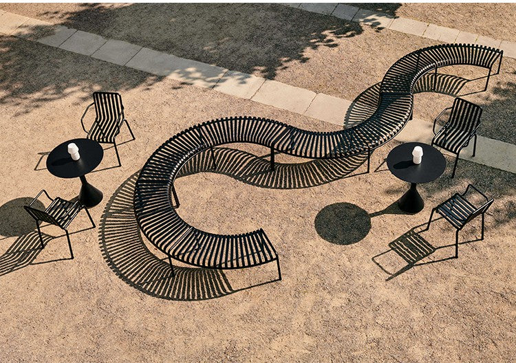 Kit Cercle Complet 3 Bancs Sans Dossier "URBAN RING"