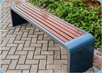 Banc de Repos Urbain "L'ÉCOLE MEUBLÉE" – Série Design U