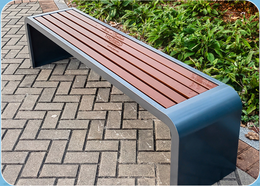 Banc de Repos Urbain "L'ÉCOLE MEUBLÉE" – Série Design U